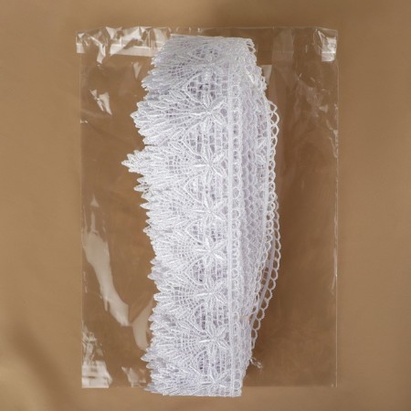 Lace Hipure, 49 mm × 11 ± 1 m, white color-2
