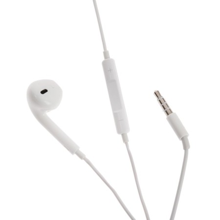 Film headphones, inserts, microphone, white-1