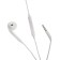 Film headphones, inserts, microphone, white