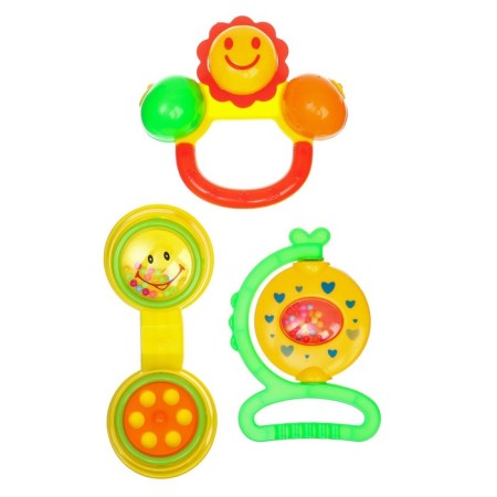 Set of rattles "Little Joy", 3 pcs, color mix, baby-3