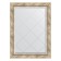 Mirror with engraving in the baguette frame, Provence with weaving 70 mm, 63x86 cm