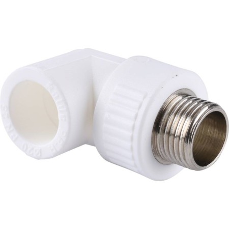 Kalde square, polypropylene, d = 20 mm x 1/2 ", external thread