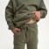 Костюм детский (худи, брюки) KAFTAN "Basic line", размер 34 (122-128), цвет хаки