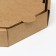 Pizza box, brown, 21 x 21 x 4 cm