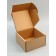 Self -assembly box, crafting, brown 27 x 27 x 15 cm