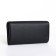Women's wallet on a magnet, black color