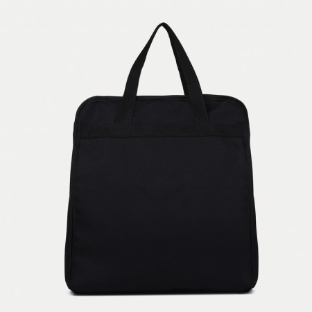 Lightning bag, external pocket, black color-1