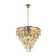 Crystal Crystal Chandelier Vaviani 13xe14 40W, size 60x60x63-150 cm, bronze color