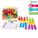 Developing set "Funny animals", sorter, tasks on cards, marker