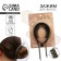 Hair clamp with rhinestones "Present for You", 12.5 x 7 x 1.5 cm