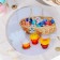 Glass stand for the cake rotating shares "Easter basket", D = 32 cm ㅤ