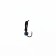 Mormyshka ants black + ball Granen chameleon, weight 0.3 g