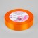 Satin tape, 20 mm × 23 ± 1 m, color bright orange No. 25