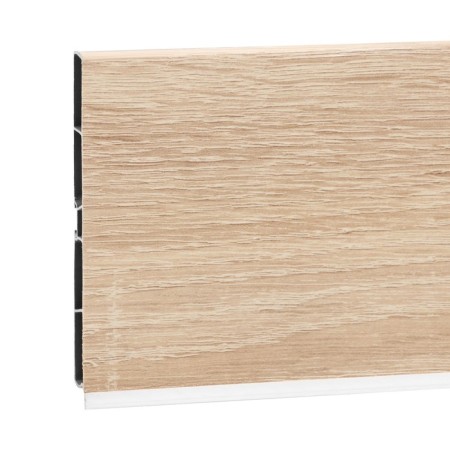 PVC base, 4000x100 mm, light oak light oak