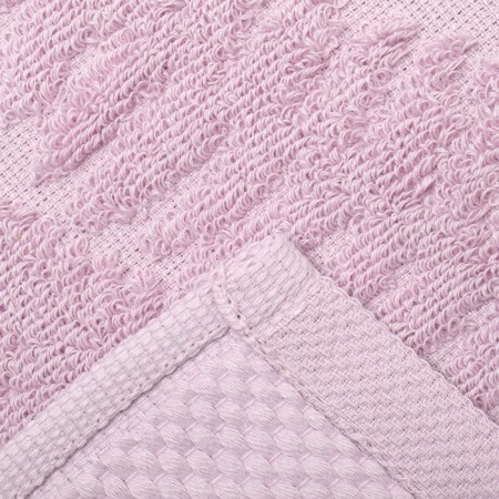 A Terry Ethel towel, col. Pink, 50x90 cm, 83% HL, 17% linen, 500 g/m2-3
