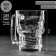 Glass mug for beer "Skull. Halloween ", 350 ml