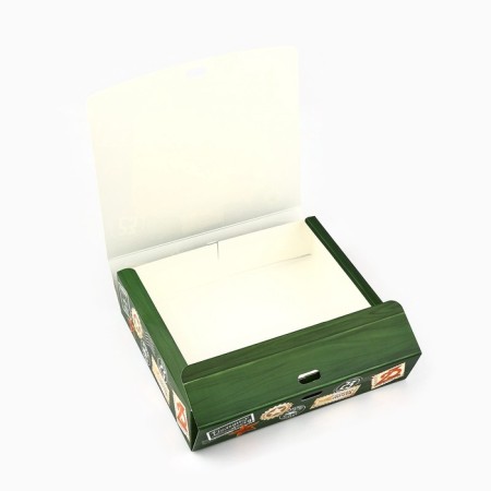 Folding gift box "February 23", 20 × 18 × 5 cm-3
