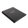 A4 Coursework folder, boumville, scallops/cassation, without paper, black color (capacity up to 300 sheets)
