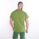 Male T -shirt, Haki Mix color, size 46