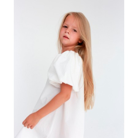 Children's dress KAFTAN "CUTE", p. 34 (122-128), white-4