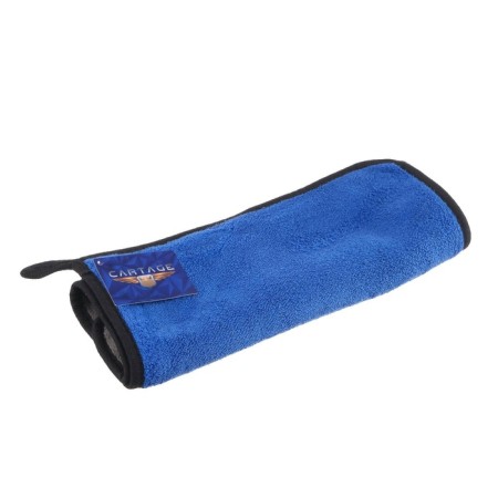 A car for washing a car, Cartage, microfiber, 350 g/m², 30 × 40 cm, blue-gray-7