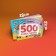 Book of 500 stickers "Animals", 8 p.