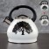 A kettle with a stainless steel whistle of the Magic Forest, 3 l, with a heating indicator, induction