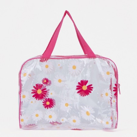 Lightning cosmetic bag, pink color-1