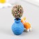 Figure for Florarium Polystone "Pesik at a vase" 2.6 cm