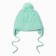 Hat for girls, mint color, size 44-46