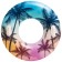Circle for swimming "Patterns", with handles, d = 97 cm, from 9 years, color mix, 58263np intex