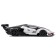 Racing machine BBURAGO LAMBORGHINI Essenza SCV12, DIE-CAST, 1:32, Black and white color