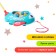 Ratal on the stick "Light airplane", light and sound effects, MIX colors