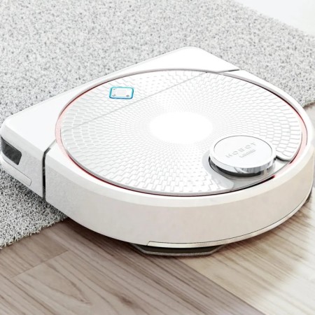 Hobot Legee-D7, 20 watts, dry/wet cleaning, 0.5/0.32 l, white-pink, white-pink-4