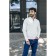 Jumper male ise, size 50, white color