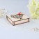Casket for the Ring "Love", unpainted, 10x9.5x2.6 cm