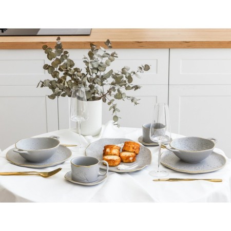 Tea couple ceramic "Scandy", 2 items: 220 ml mug, saucer 13x13.6 cm-18