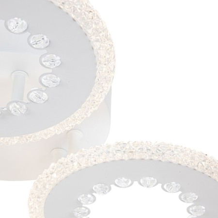 LED lamp 66W 6545LM 3300K-6500K, size 44x44x8 cm-1