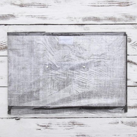 Stelly box for storage with a lid "Ronda", 38 × 24 × 24 cm, color gray color-4