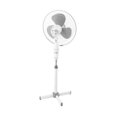 Centec CT-5015 Gray fan, floor, 40 watts, 43 cm, 3 speeds, auto-drift, backlight-1