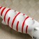 Leopold candlestick White with painting, 12cm