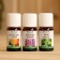 A set of 100% natural essential oils "Orange, lavender, peppermint"