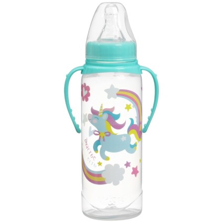 Gift children's set "Magic Pony": Butles for feeding 150 and 250 ml, straight, from 0 months, pink color-7