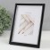Photo frame Plastic "Mira" 13x18 cm, 636477-5, black with silver (plastic screen)
