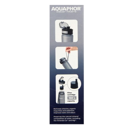 Aquaphor filter-butter, purification of chlorine, impurities, interchangeable nozzle, gray-6