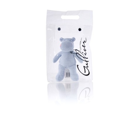 Soft toy Gulliver Hippo Flint, 18 cm-3