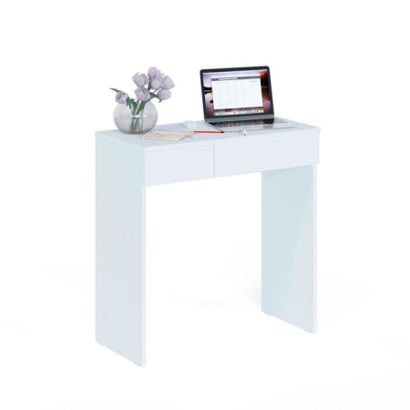Folding table "SP-22", 724 × 356 × 740 (1080) mm, mirror, white color-2