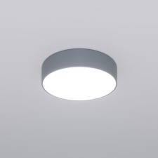 Светильник потолочный Eurosvet Entire 90318/1, LED, 50 Вт, 3300/4200/6500К, 3110Лм, 400х400х80 мм, пульт ДУ, цвет серый