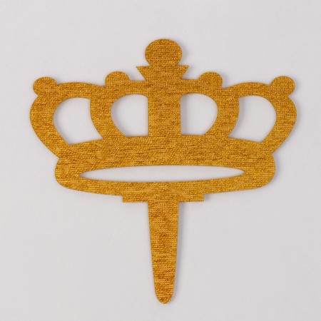 Topper “Crown” topper, a set of candles 10 pcs., Mix color-4