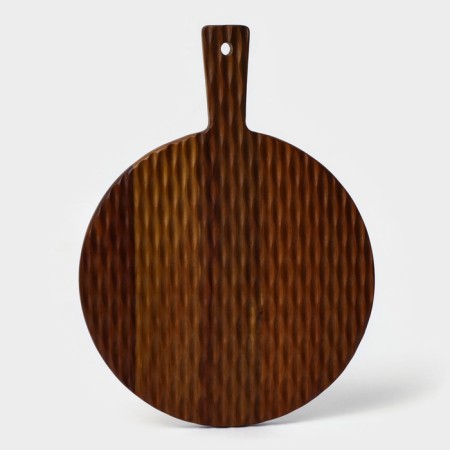 Groot board with a “relief” handle, 40 × 30 × 1.5 cm, acacia